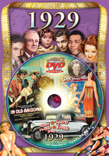 1929 Flickback DVD Video Greeting Card: Birthday or Anniversary Gift