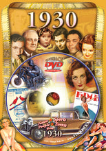 1930 Flickback DVD Video Greeting Card: Birthday or Anniversary Gift