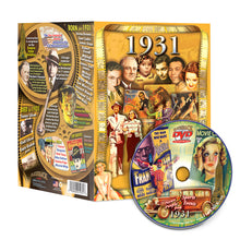 1931 Flickback DVD Video Greeting Card: 90th Birthday or Anniversary Gift