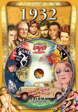 1932 Flickback DVD Video Greeting Card: Birthday or Anniversary Gift
