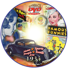 1934 Flickback DVD Video Greeting Card: Birthday or Anniversary Gift