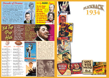 1934 Flickback DVD Video Greeting Card: Birthday or Anniversary Gift