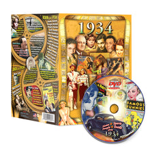 1934 Flickback DVD Video Greeting Card: Birthday or Anniversary Gift