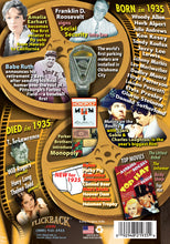 1935 Flickback DVD Video Greeting Card: Birthday or Anniversary Gift
