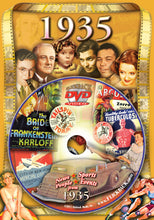 1935 Flickback DVD Video Greeting Card: Birthday or Anniversary Gift