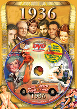 1936 Flickback DVD Video Greeting Card: Birthday or Anniversary Gift