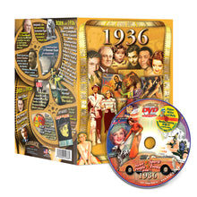 1936 Flickback DVD Video Greeting Card: Birthday or Anniversary Gift