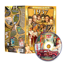 1937 Flickback DVD Video Greeting Card: Birthday or Anniversary Gift
