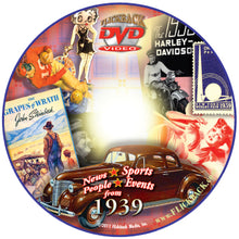 1939 Flickback DVD Video Greeting Card: Birthday or Anniversary Gift