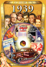 1939 Flickback DVD Video Greeting Card: Birthday or Anniversary Gift