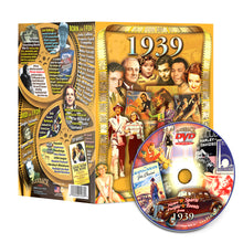 1939 Flickback DVD Video Greeting Card: Birthday or Anniversary Gift