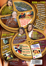 1940 Flickback DVD Video Greeting Card: Birthday or Anniversary Gift