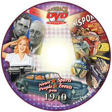 1940 Flickback DVD Video Greeting Card: Birthday or Anniversary Gift