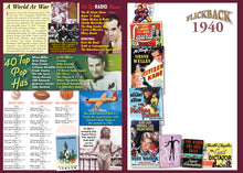1940 Flickback DVD Video Greeting Card: Birthday or Anniversary Gift