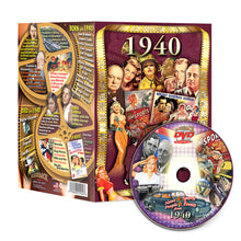 1940 Flickback DVD Video Greeting Card: Birthday or Anniversary Gift