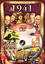 1941 Flickback DVD Video Greeting Card: 80th Birthday or Anniversary Gift