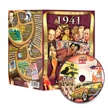 1941 Flickback DVD Video Greeting Card: 80th Birthday or Anniversary Gift