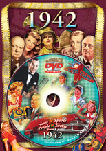1942 Flickback DVD Video Greeting Card: Birthday or Anniversary Gift