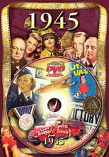 1945 Flickback DVD Video Greeting Card: Birthday or Anniversary Gift