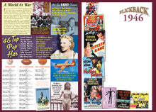 1946 Flickback DVD Video Greeting Card: Birthday or Anniversary Gift
