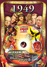 1949 Flickback DVD Video Greeting Card: Birthday or Anniversary Gift
