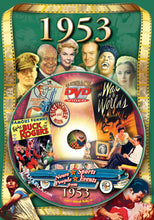 1953 Flickback DVD Video Greeting Card: Birthday or Anniversary Gift