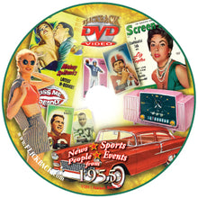 1955 Flickback DVD Video Greeting Card: Birthday or Anniversary Gift