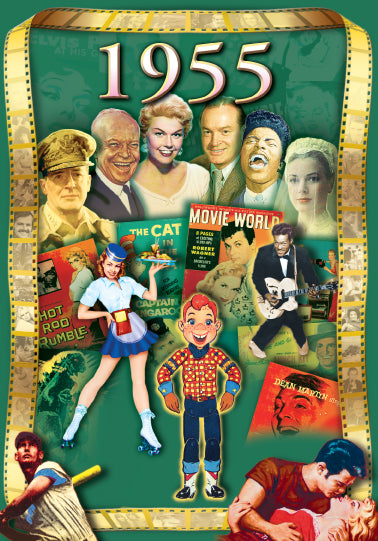 1955 Flickback DVD Video Greeting Card: Birthday or Anniversary