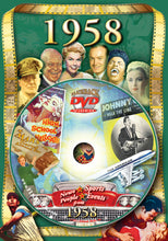 1958 Flickback DVD Video Greeting Card: Birthday or Anniversary Gift