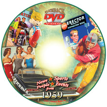 1959 Flickback DVD Video Greeting Card: Birthday or Anniversary Gift