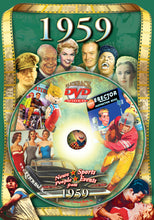 1959 Flickback DVD Video Greeting Card: Birthday or Anniversary Gift