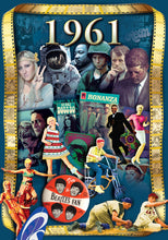 1961 Flickback DVD Video Greeting Card: 60th Birthday or Anniversary Gift