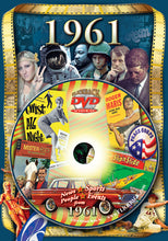 1961 Flickback DVD Video Greeting Card: 60th Birthday or Anniversary Gift