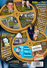 1963 Flickback DVD Video Greeting Card: Great Birthday or Anniversary Gift