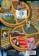 1964 Flickback DVD Video Greeting Card: Birthday or Anniversary Gift