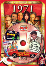 1971 Flickback DVD Video Greeting Card: 50th Birthday or Anniversary Gift