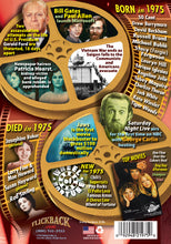 1975 Flickback DVD Video Greeting Card: 50th Birthday or Anniversary Gift
