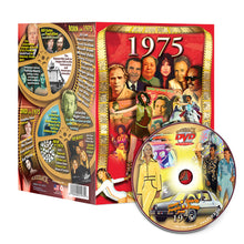 1975 Flickback DVD Video Greeting Card: 50th Birthday or Anniversary Gift