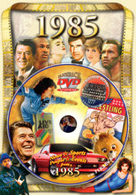 1985 Flickback DVD Video Greeting Card: 35th Birthday or Anniversary Gift
