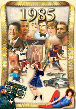 1985 Flickback DVD Video Greeting Card: 35th Birthday or Anniversary Gift