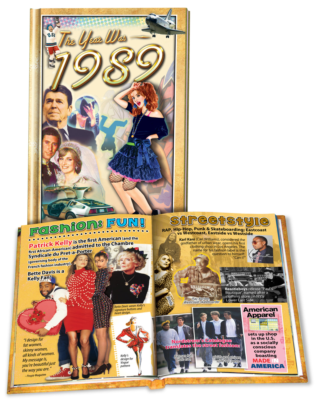 1989 MiniBook: Birthday or Anniversary Gift