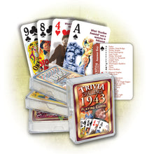 1943 Trivia Challenge Playing Cards: Great Birthday or Anniversary Gift