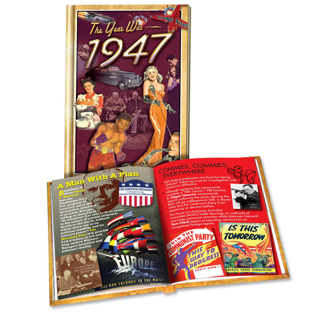 1947 MiniBook: Gift or Anniversary Gift
