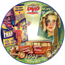 1931 Flickback DVD Video Greeting Card: 90th Birthday or Anniversary Gift