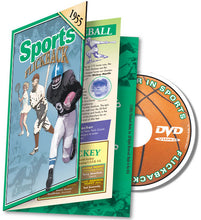 1955 Flickback Sports DVD Video Greeting Card: Birthday or Anniversary Gift