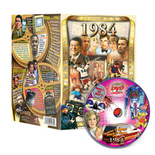 1984 Flickback DVD Video Greeting Card: 35th Birthday or Anniversary Gift