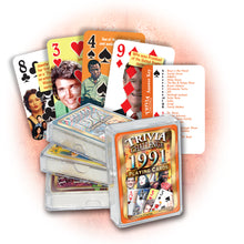 1991 Trivia Challenge Playing Cards: 30th Birthday or Anniversary Gift