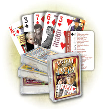 1949 Trivia Challenge Playing Cards: Happy Birthday or Anniversary Gift