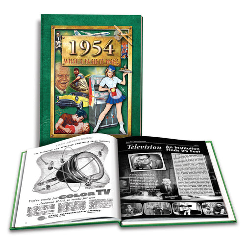 1954 What a Year It Was!: Birthday or Anniversary Gift - Coffee Table Book, 2nd edition