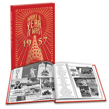 1957 What A Year It Was! Book: Great Birthday or Anniversary Gift (1st edition)